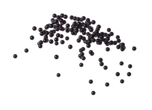 Steel Metal Ball fall fly in mid air, Steel Metal Ball floating explosion. Steel Metal Ball bowl pour throw in air. White background isolated freeze motion high speed shutter