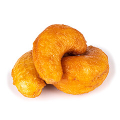 cashew nuts isolated on white background