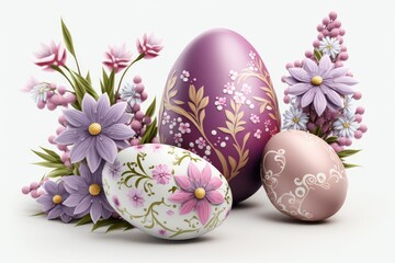 Fototapeta premium Spring Easter designs: Easter Eggs