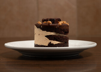 Chocolate peanut butter cake