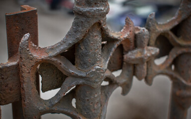 Rusted Fence