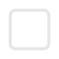 wite square frame line design transparant png