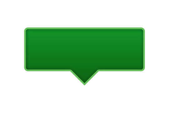 green text box transparant design template png