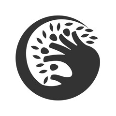 People Tree Vector Logo Template template Icon Illustration Brand Identity.Isolated and flat illustration. graphic