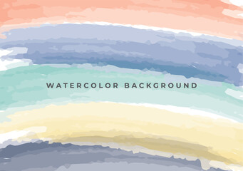 Fototapeta na wymiar colorful watercolor splash background template