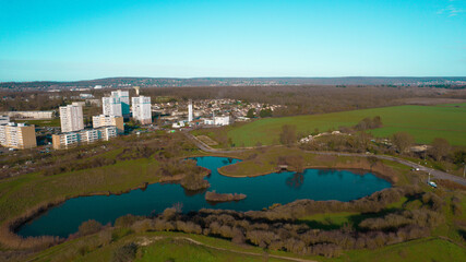 Obraz premium panorama of the river