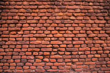 Old historical building brick wall texture background. Brick wall abstract texture background