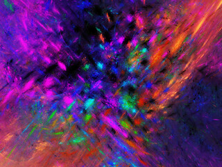 Obraz na płótnie Canvas purple abstract fractal background 3d rendering illustration