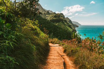 Idyllic Coastline Hiking Trail