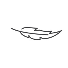 feather icon vector design illustration element