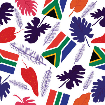 Vector graphic of African flag background image, for t-shirt, clothing, gift wrapping