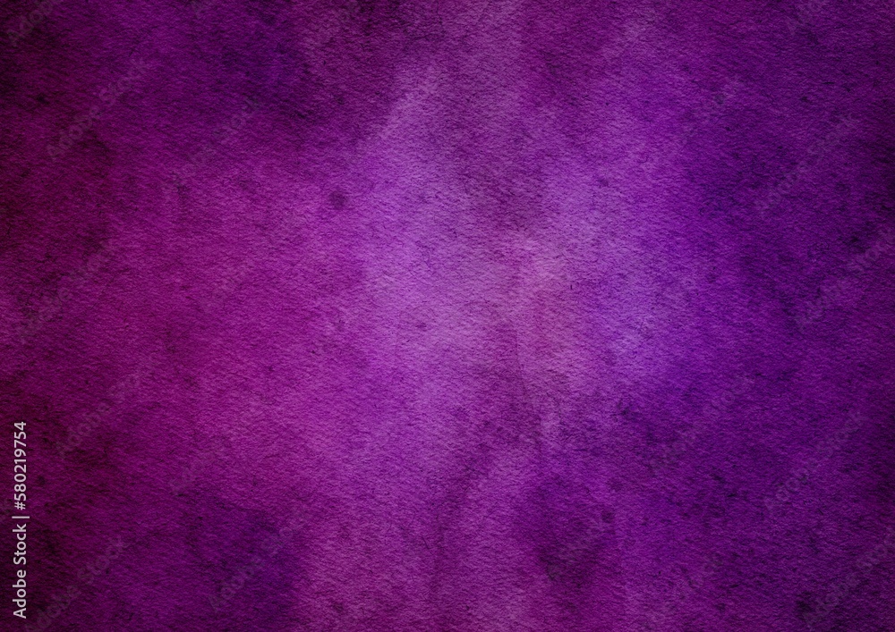 Poster dark violet abstract background with paper watercolor texture