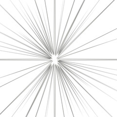 Obraz premium Digitally rendered Light effect rays flash radiance of star or sun white glow shine explosion. 