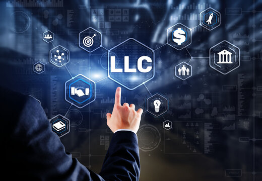 LLC. Limited Liability Company. Business Technology Internet