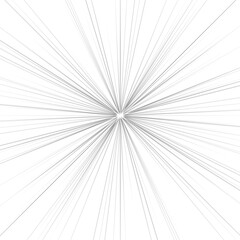 Digitally rendered Light effect rays flash radiance of star or sun white glow shine explosion.	