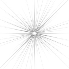 Obraz premium Digitally rendered Light effect rays flash radiance of star or sun white glow shine explosion. 