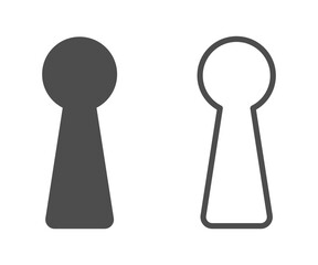 keyhole icons