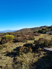 Ben Lomond mountain national park in Tasmania on the sunny day
