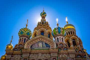 Fototapeta na wymiar St Petersburg, Russia - Church of the Savior on Blood