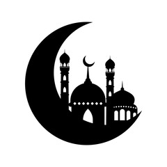 islamic mosque photo frame religious fasting