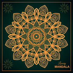 Free vector luxury mandala background pattern. Vector mandala template for decoration invitation, cards, wedding, logos, cover, brochure, flyer, banner.