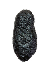 Tektite with alpha background 