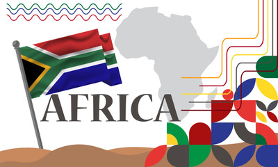 South Africa Reconciliation Day Design Background For Greeting Moment