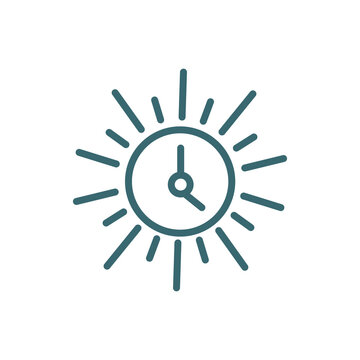 imsak icon. Thin line imsak icon from islamic and ramadan collection. Outline vector isolated on white background. Editable imsaksymbol can be used web and mobile
