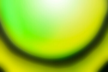 Green and yellow smooth gradient background image, bright