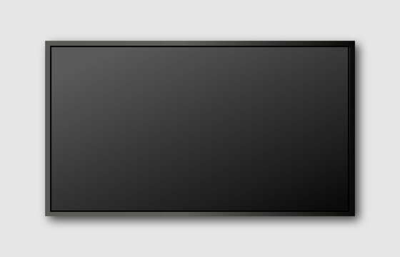  LCD tv screen vector