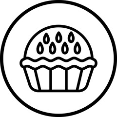 vector  pie icon style