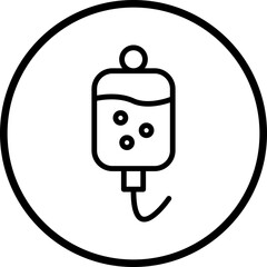 Obraz premium vector perfusion icon style