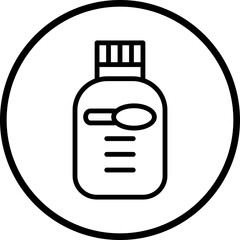 Vector Design Syrup Icon Style