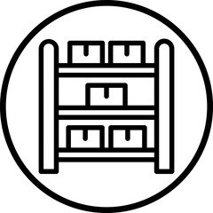 Vector Design Rack Icon Style