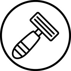 Vector Design Razor Icon Style
