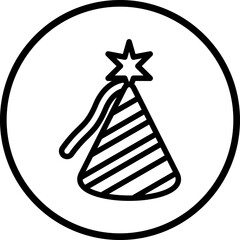 Vector Design Party Hat Icon Style