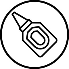 Vector Design Liquid Glue Icon Style