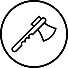 Vector Design Hatchet Icon Style
