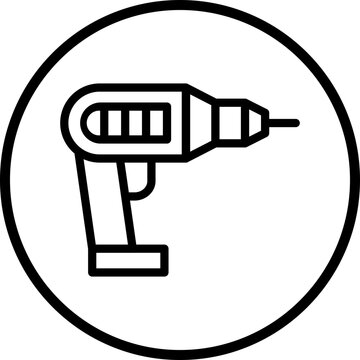 recommend clip art: Vector Design Driller Icon Style