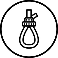 Vector Design Gallows Icon Style