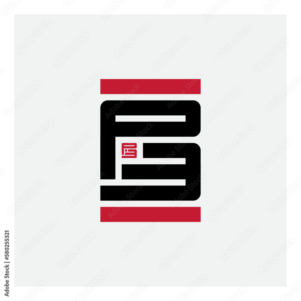 Poster p and number three - logo. design element. p3 - vector logotype.