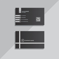 vector business card template design, modern corporate business card