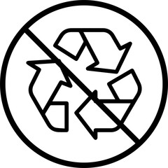 non recyclable