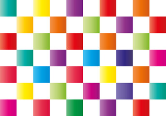 Premium background of multicolored squares	
