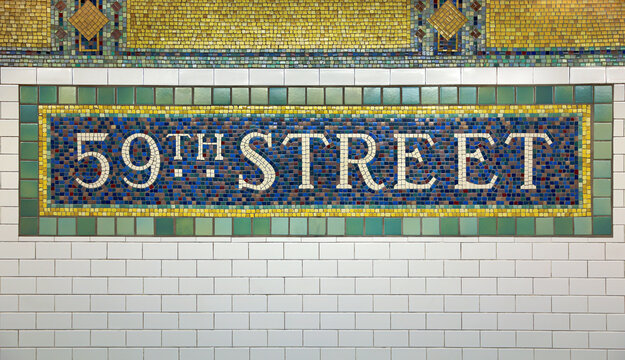 new york city subway sign