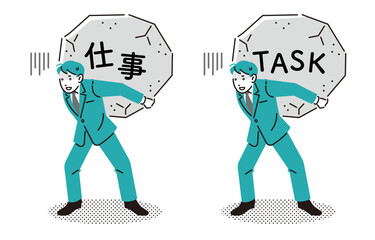仕事や課題が多すぎて苦しむビジネスパーソン