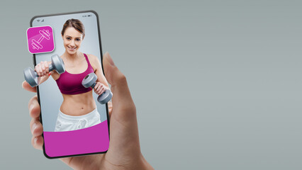 Hire professionals online: personal trainer