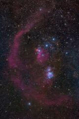 Part of Orion molecular cloud complex
