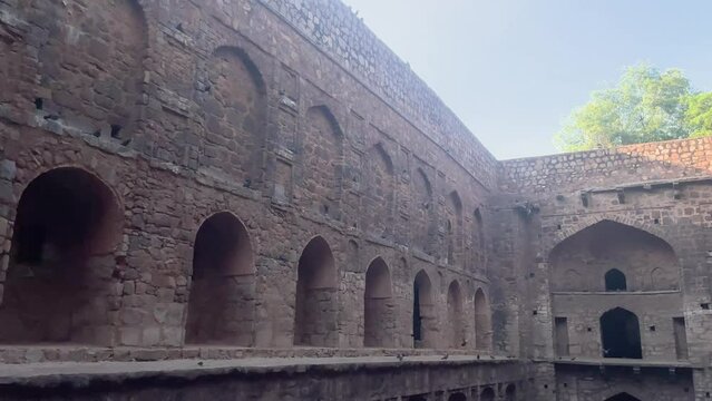 Agrasen ki Baoli or Ugrasen ki Baodi is a historical step well located in New Delhi, India