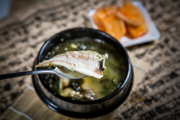 Today's dinner menu is halibut